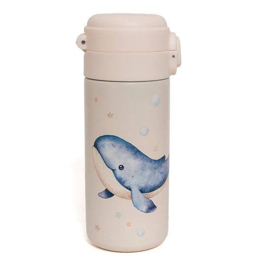 Petit monkey - Stainless steel insulated drinking bottle - whale