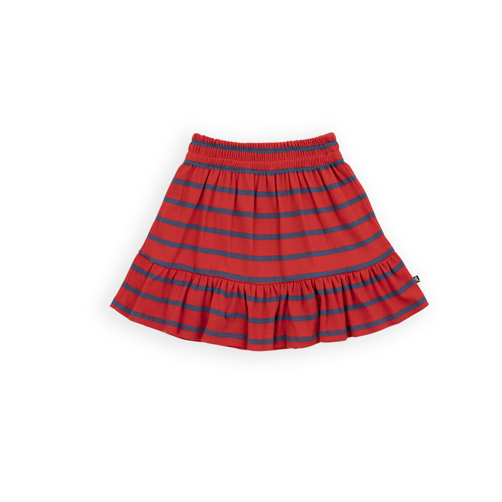 CarlijnQ - ruffle skirt - stripes