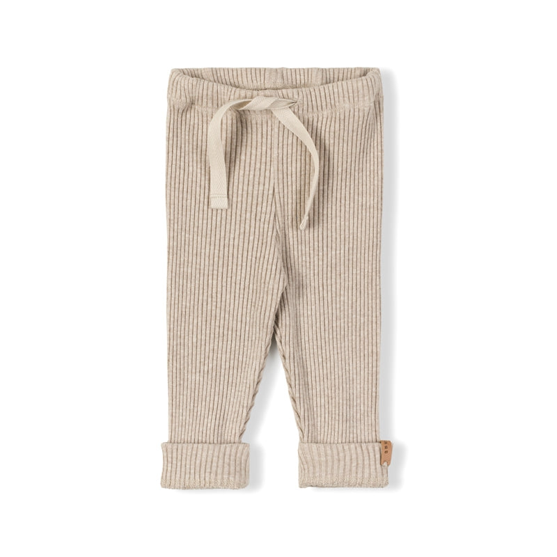 Nixnut - Rib legging - Beige