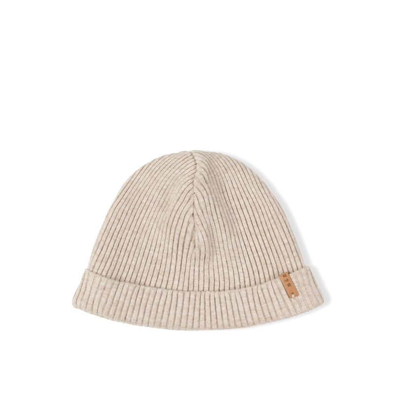 Nixnut - rib beanie - Beige