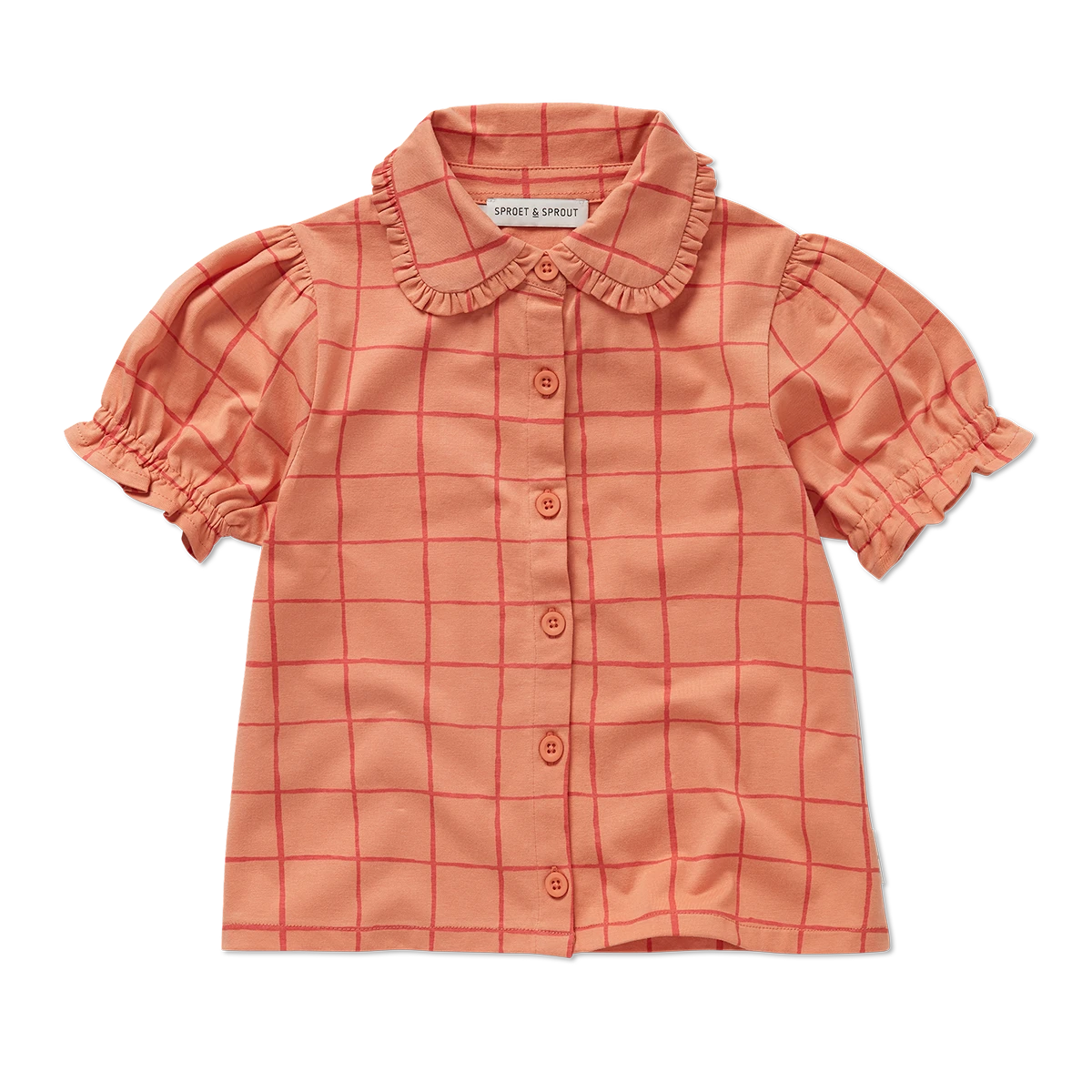 Sproet & Sprout - BLOUSE GIRLS CHECK PRINT