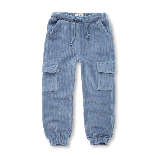 Sproet & Sprout - Cargo sweatpants velvet rib