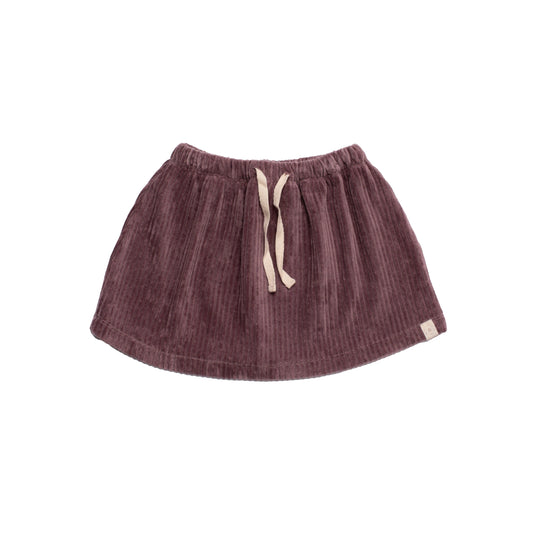 Navy naturel - Noa skirt - Mauve rib