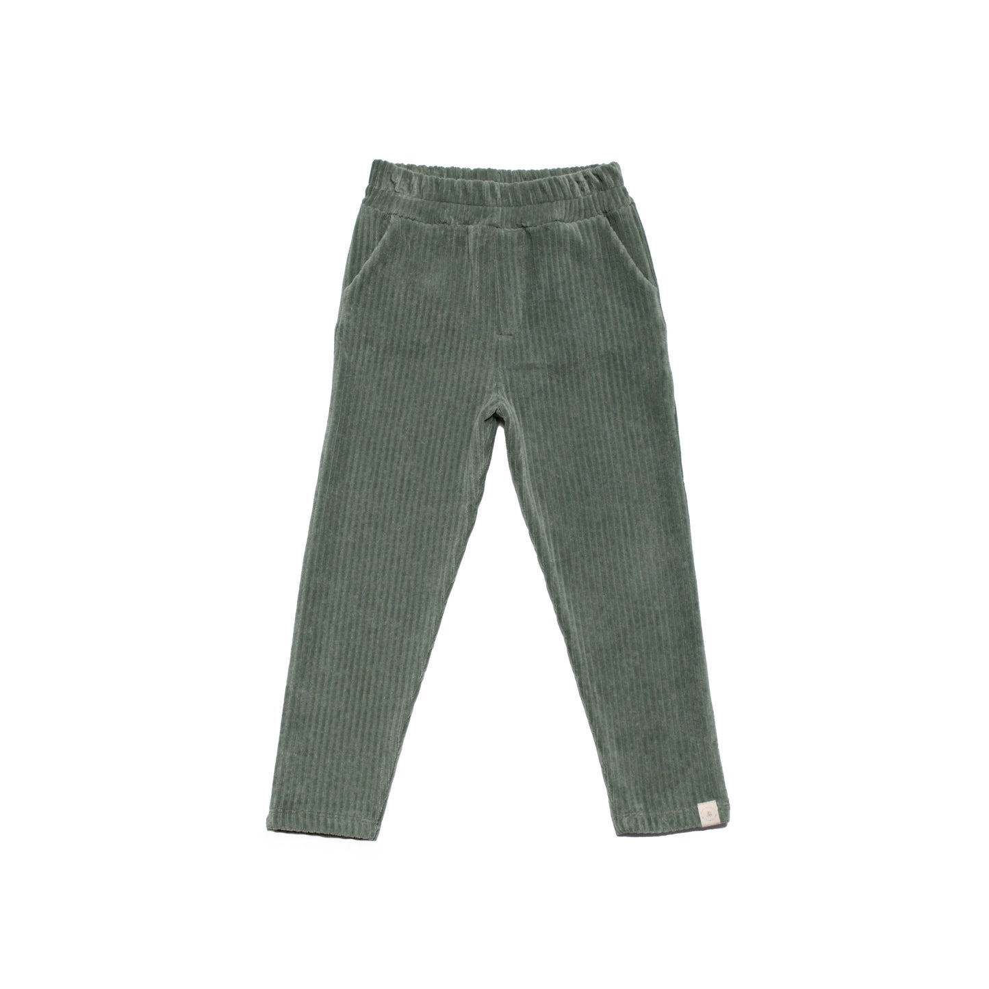 Navy naturel - Chino - green rib