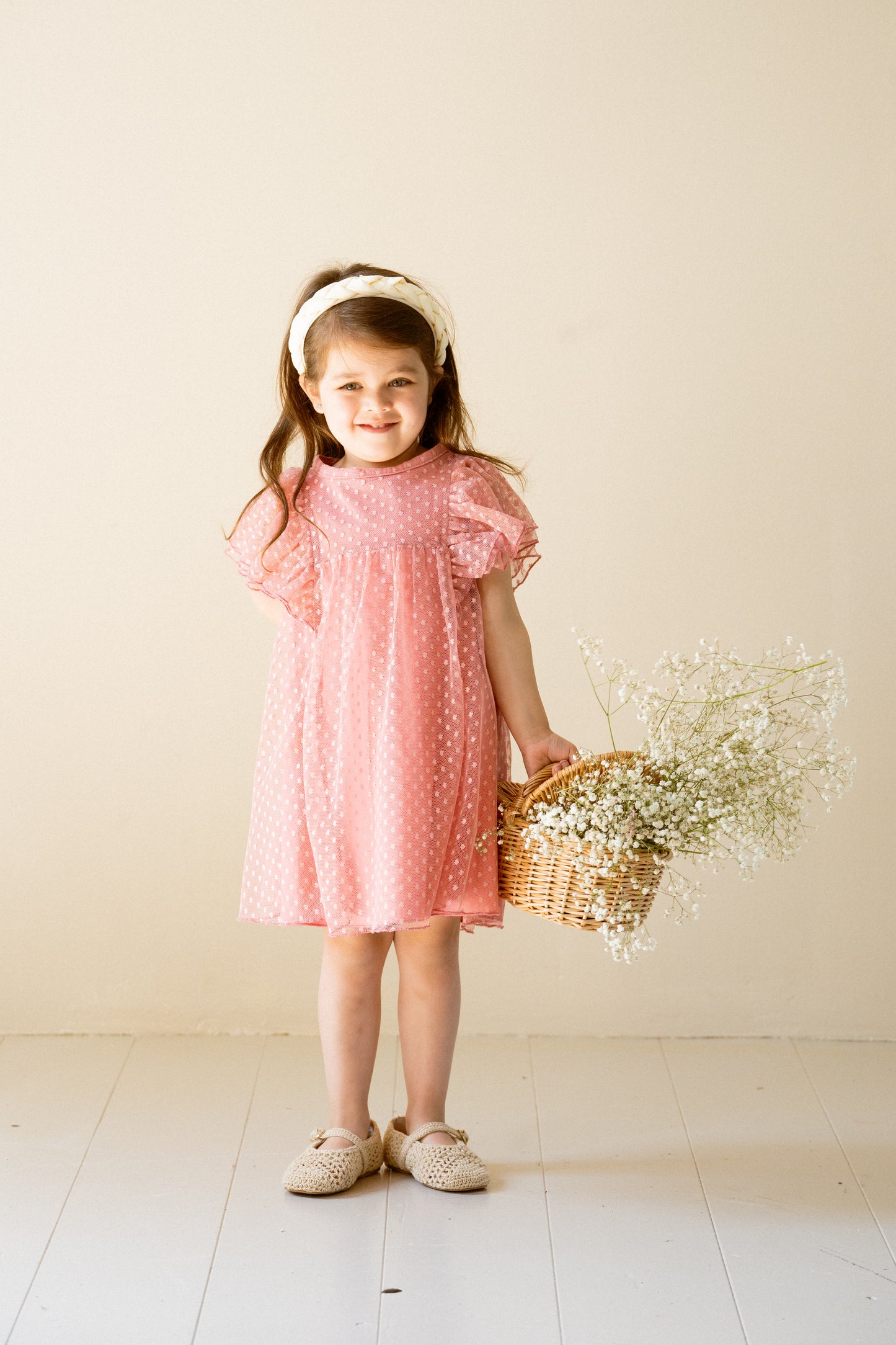House of jamie - Butterlfy dress - rose mesh