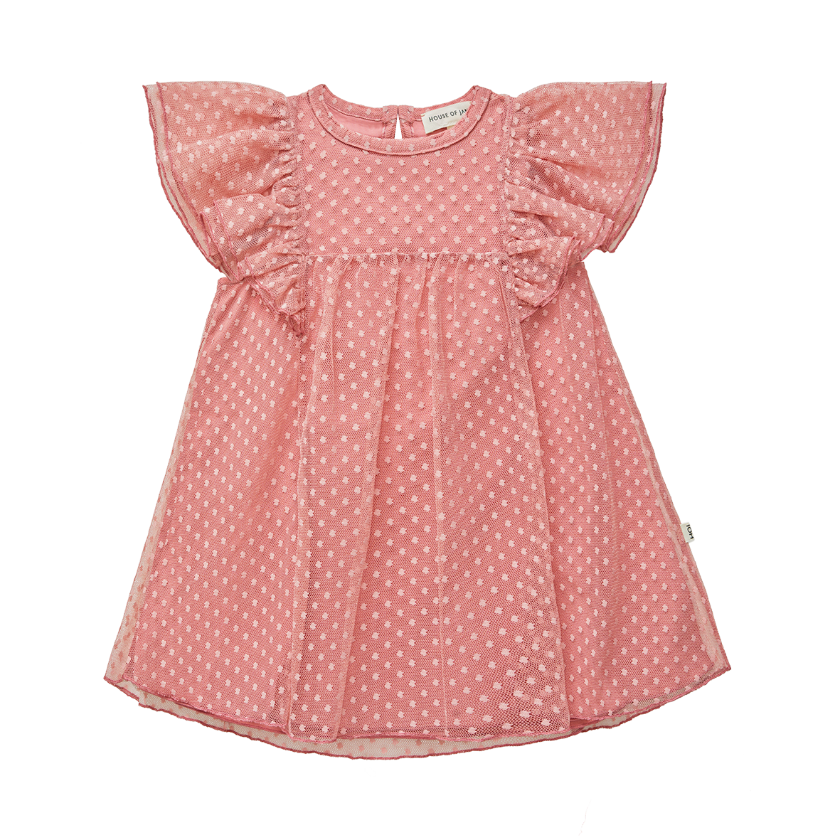 House of jamie - Butterlfy dress - rose mesh