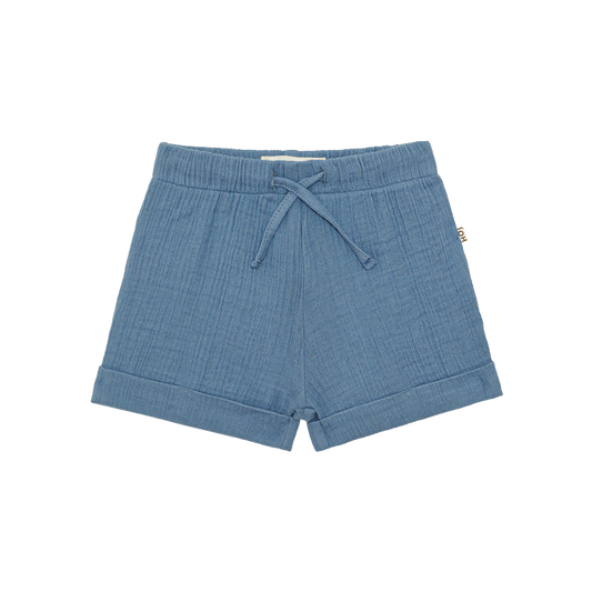 House of jamie - Muslin bermuda - Indigo