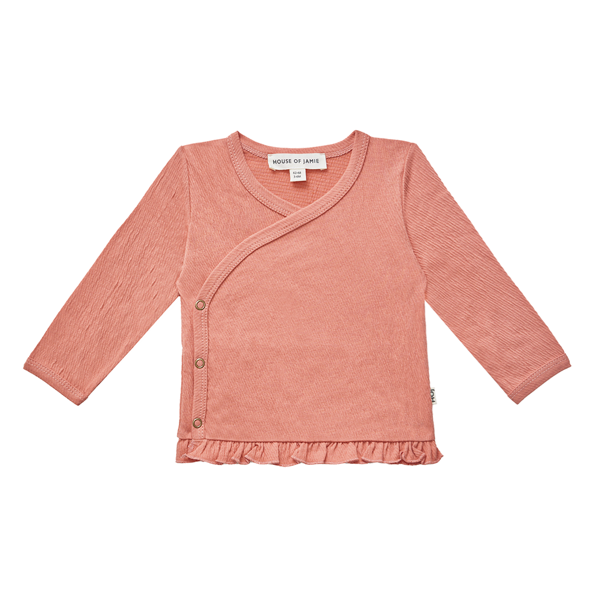 House of jamie - Wrap tee - Peach blush