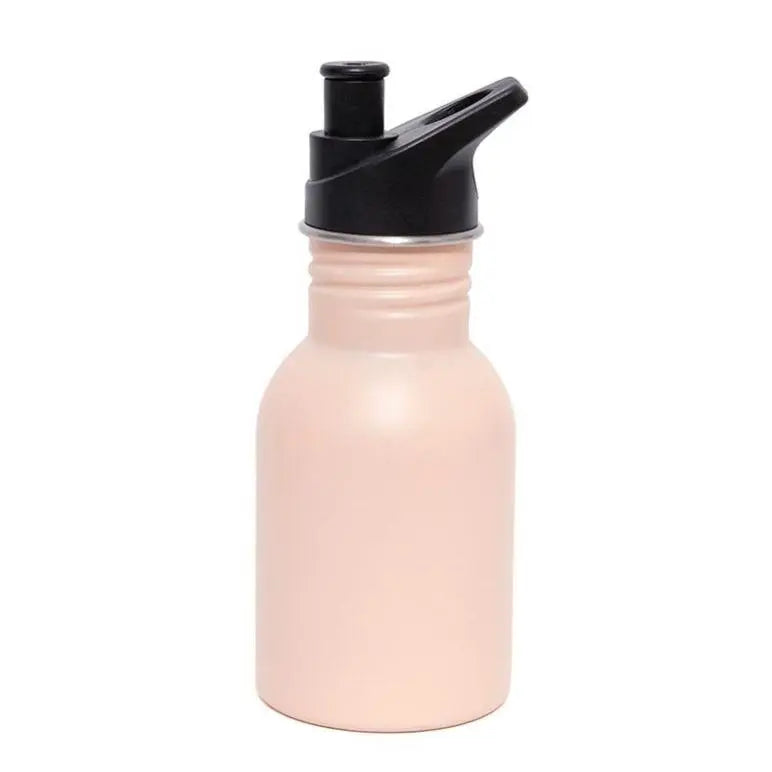 Petit monkey - Stainless steel drinking bottle - dawn rose