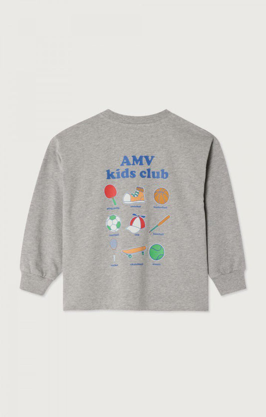 American vintage - Fizvalley t-shirt - Grey chine
