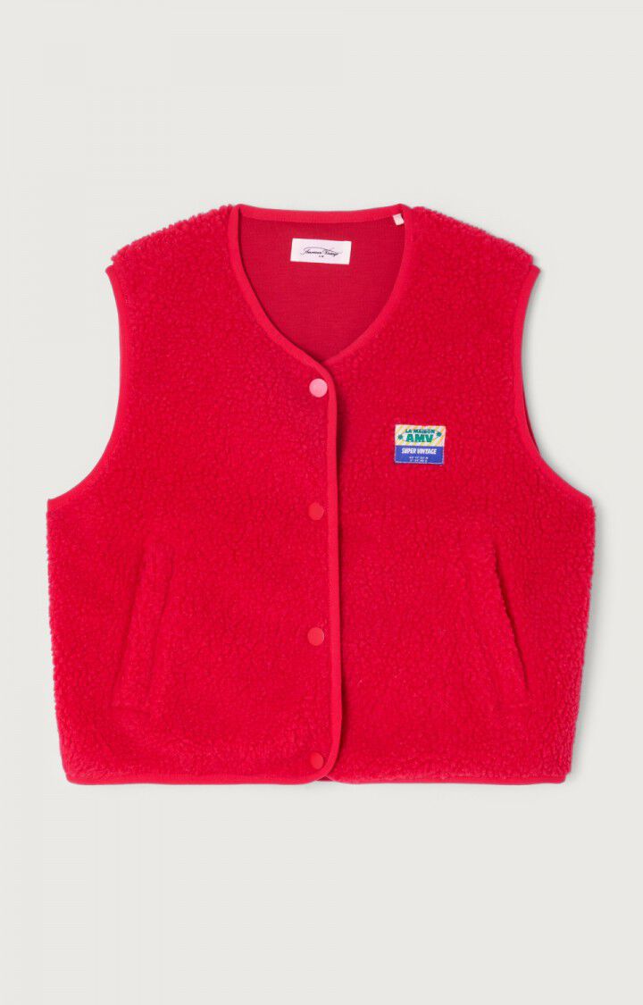 American vintage - Bodywarmer hoktown - Fraise