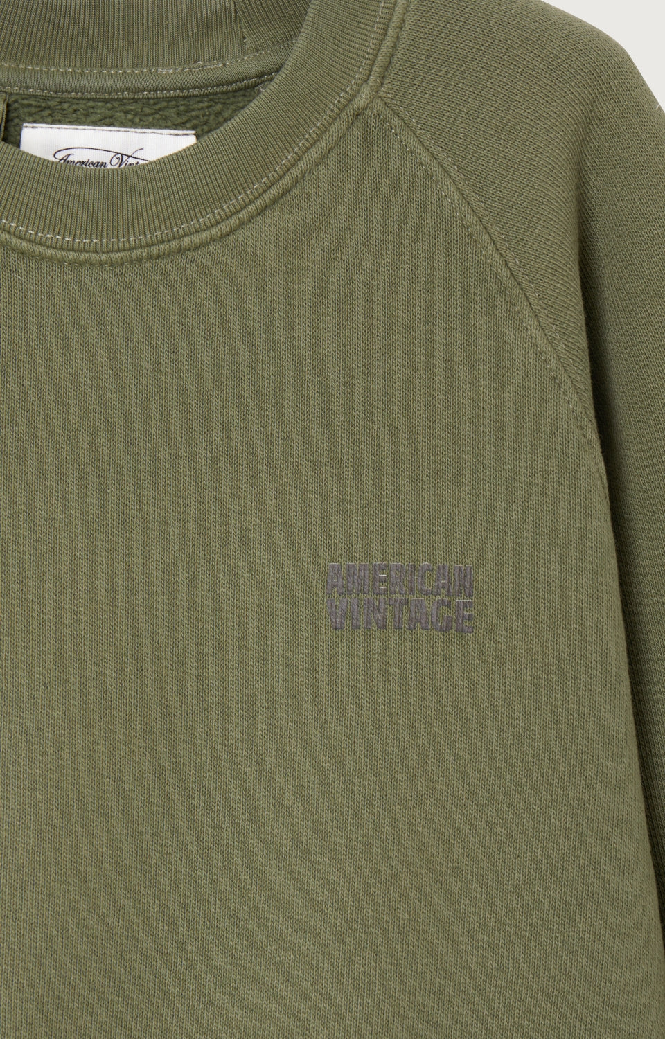 American vintage - sweater izubird - Khaki vintage