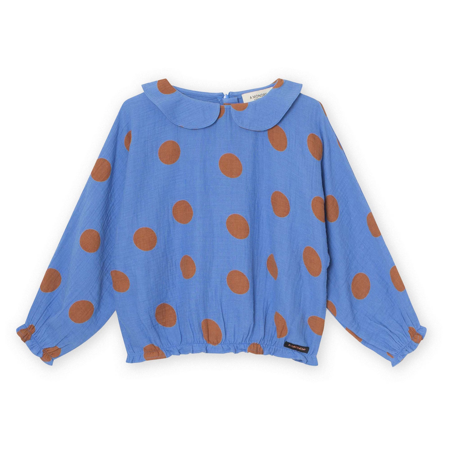 A monday in copenhagen - Leonara shirt - caramel dot print