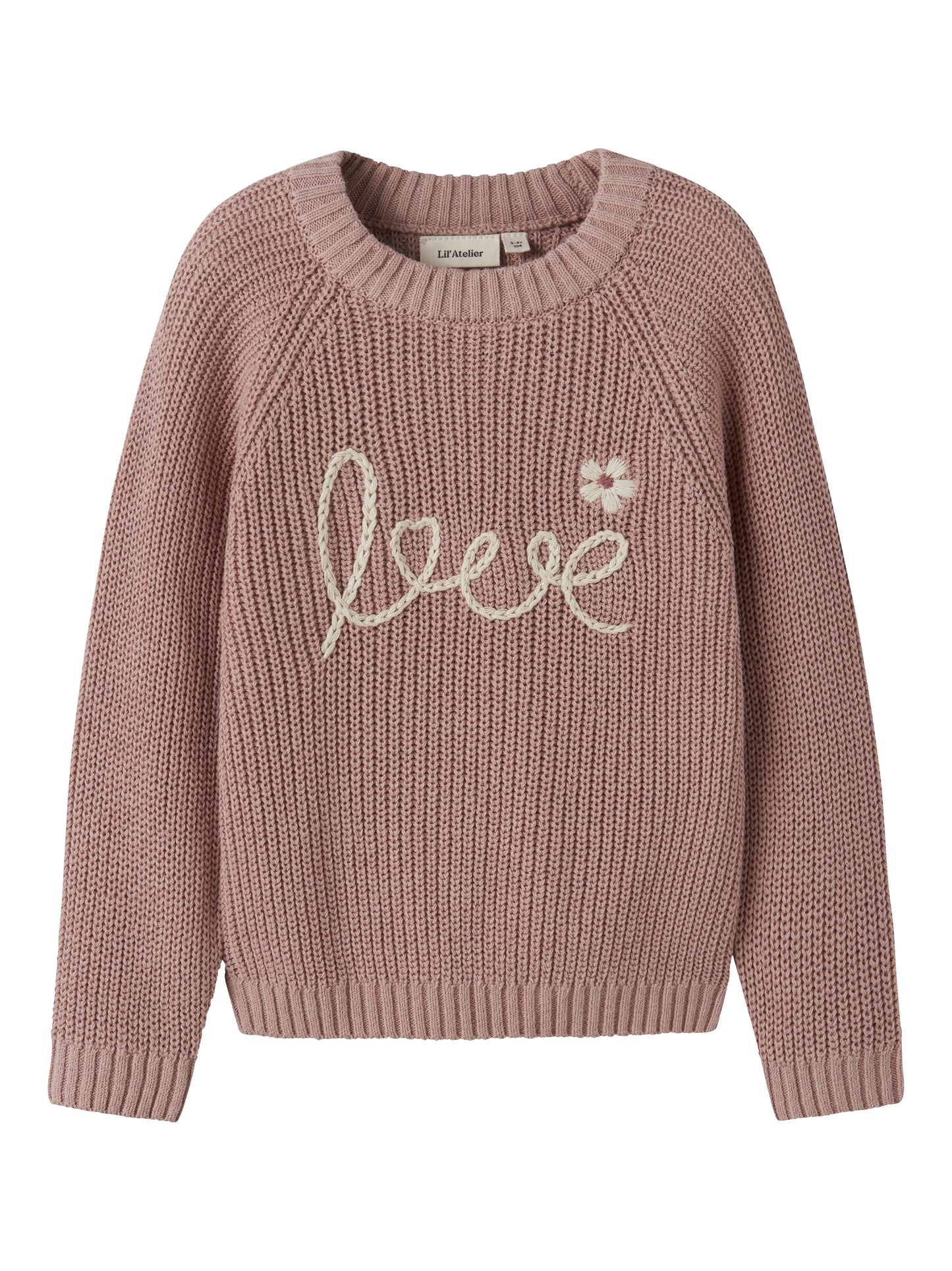 Lil atelier - love sweater - Misty rose