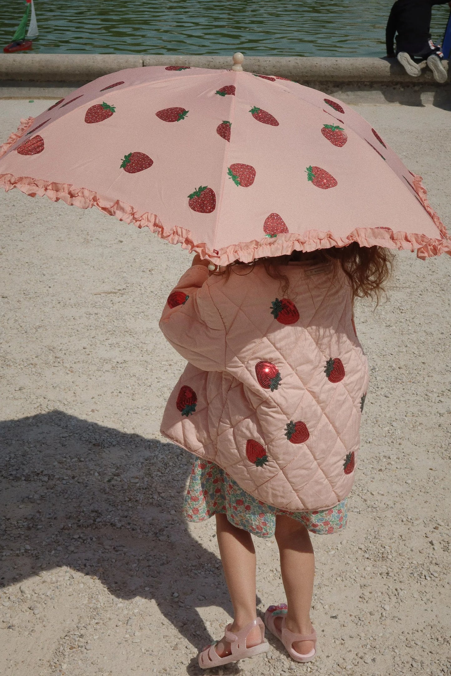 Konges slojd - Flora jacket - Strawberry