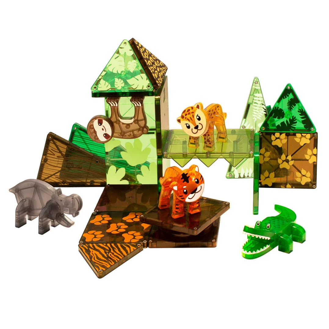 MAGNA-TILES® Jungle Animals 25 Piece Set