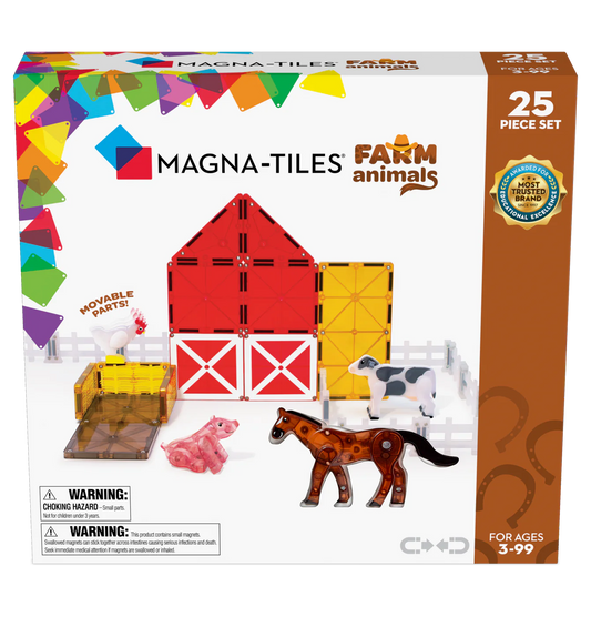 MAGNA-TILES® Farm Animals 25 piece