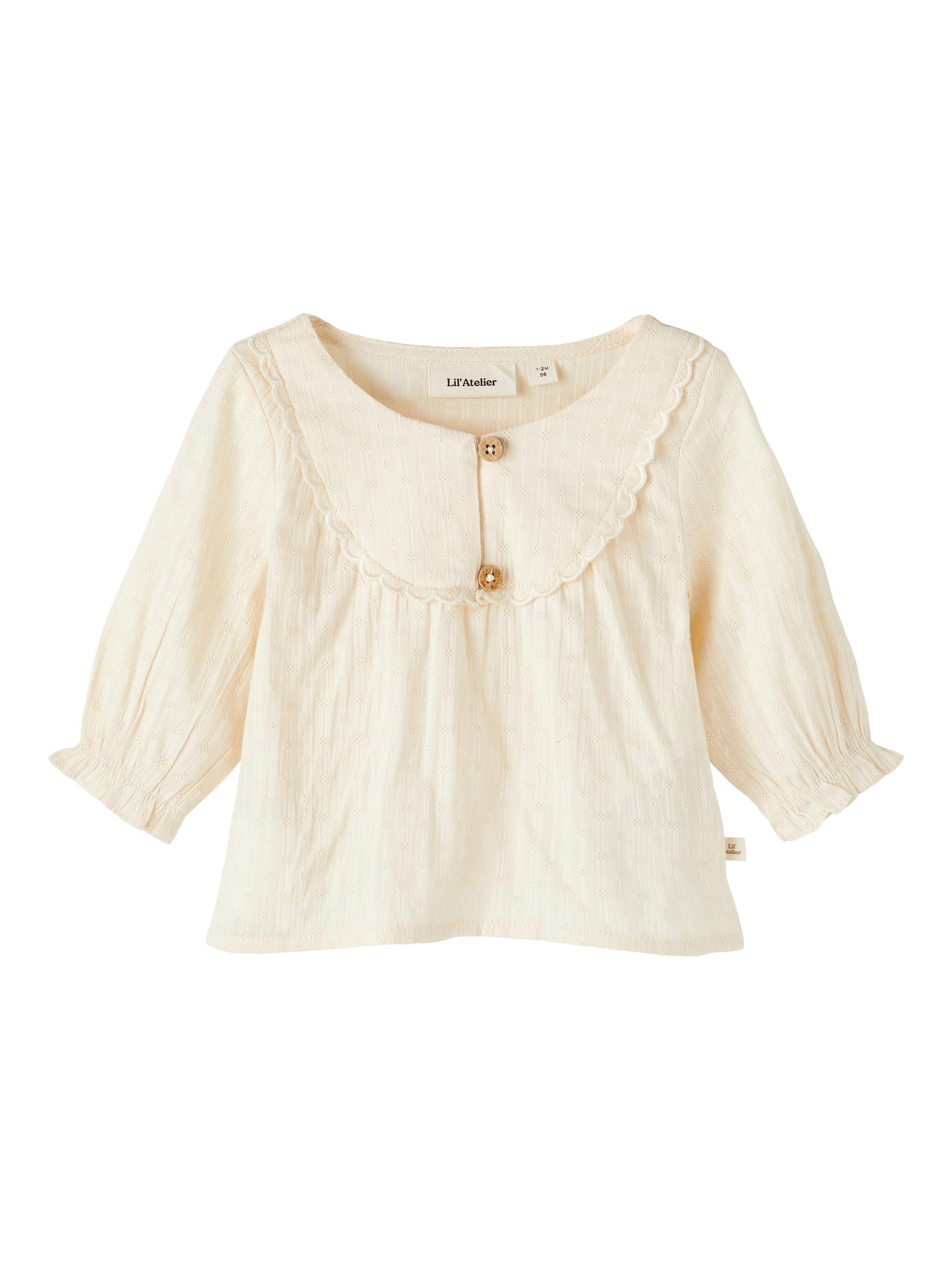 Lil atelier blouse off-white