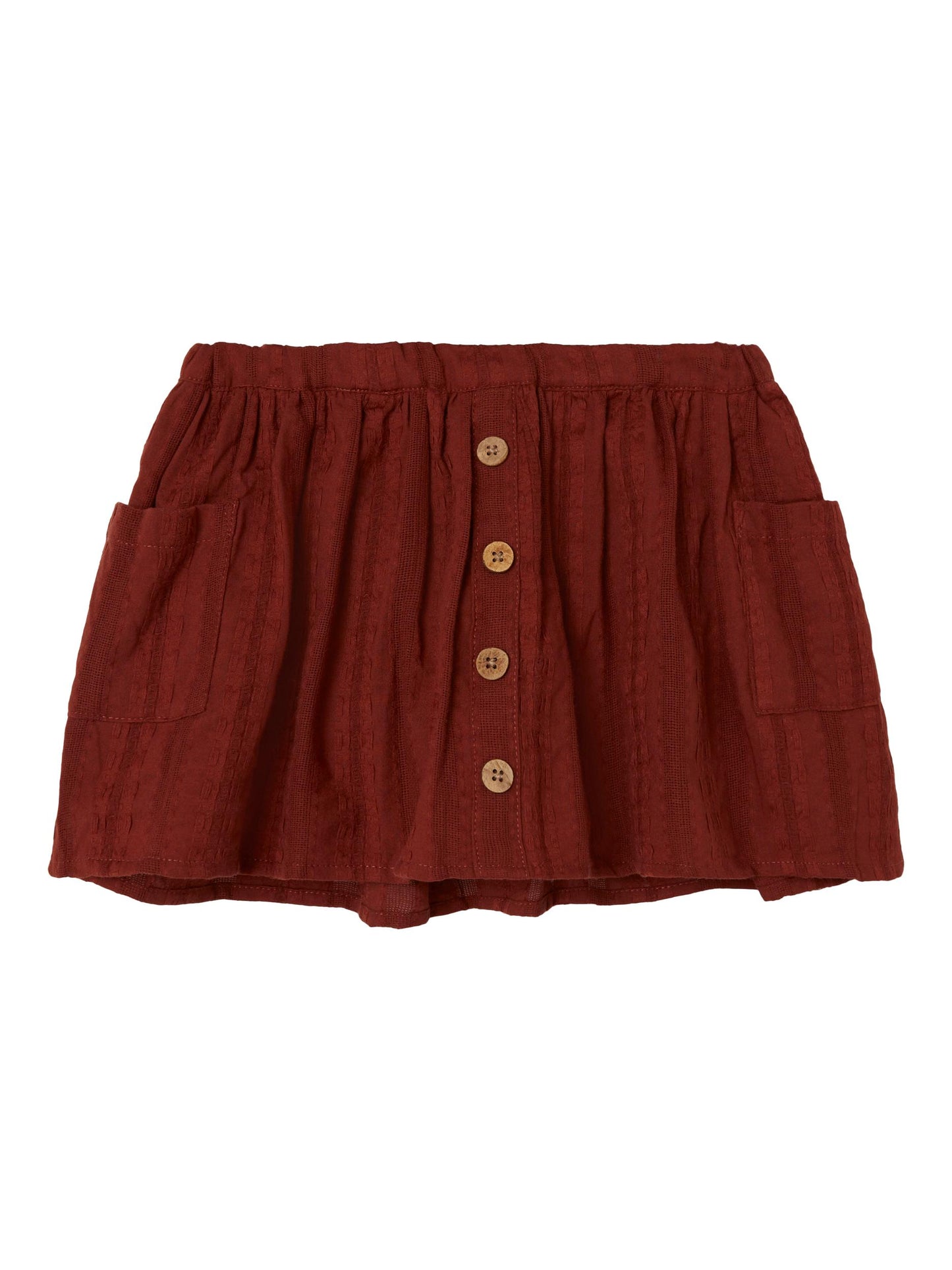 Lil Atelier - Loose skirt - fired brick
