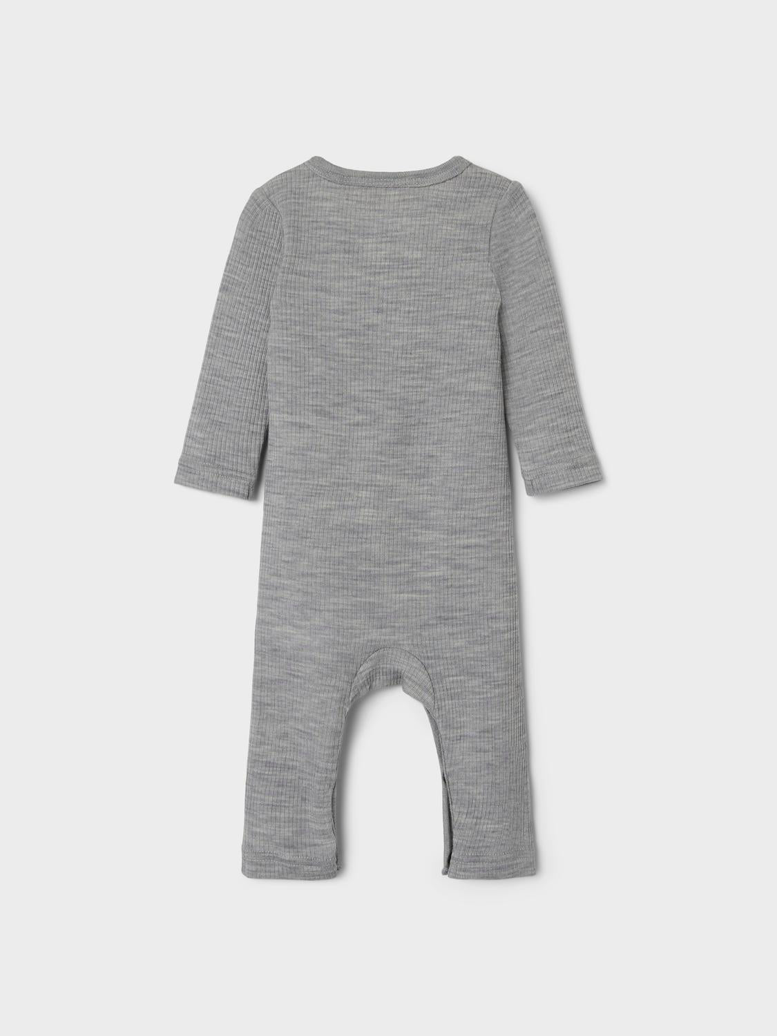 Lil atelier - 100% wol boxpakje - Grey melange