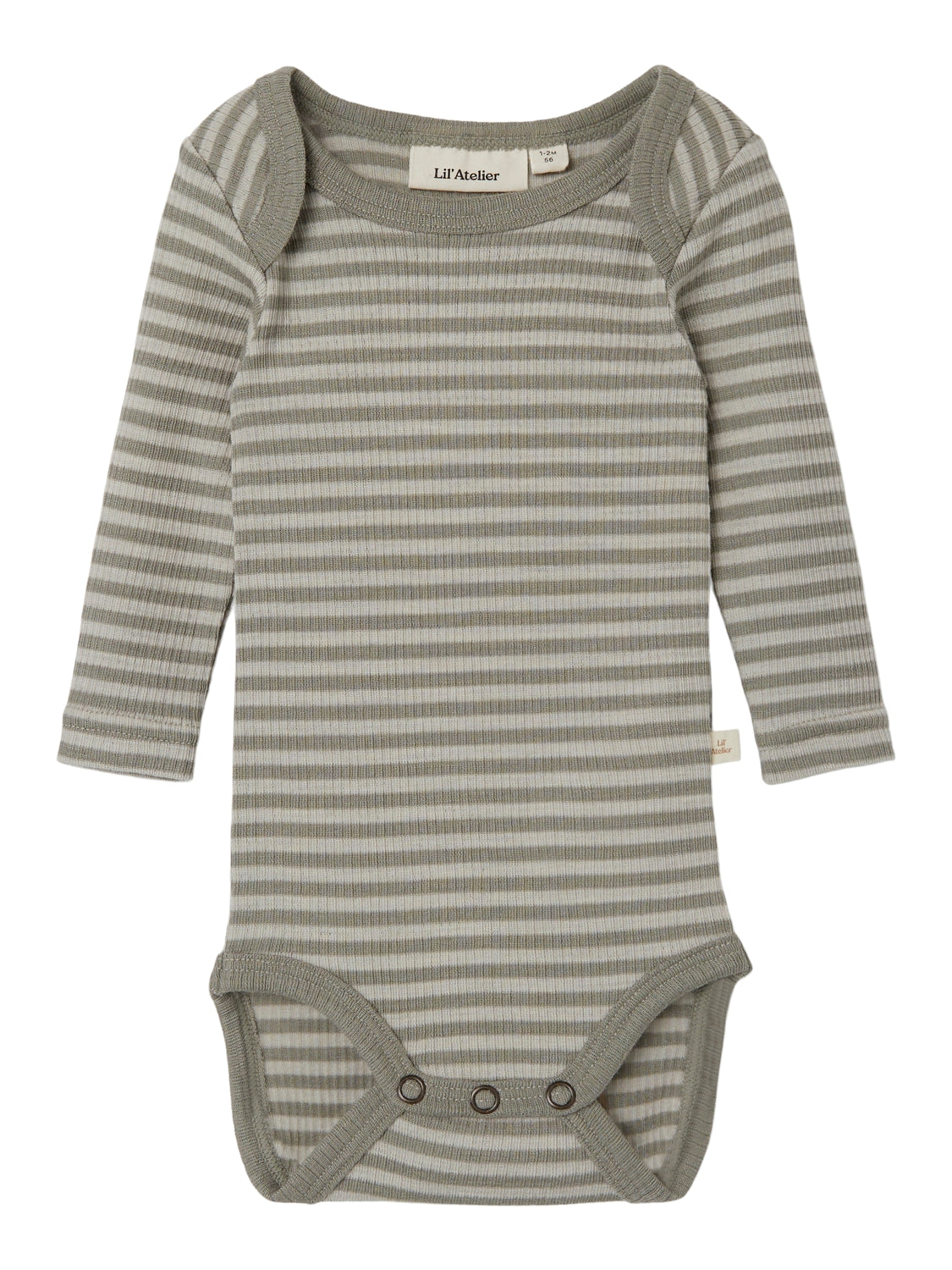 Lil atelier - 100% wol romper - Sandshell