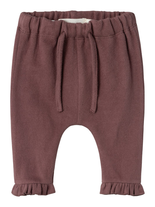 Lil atelier - Pants - Rose brown