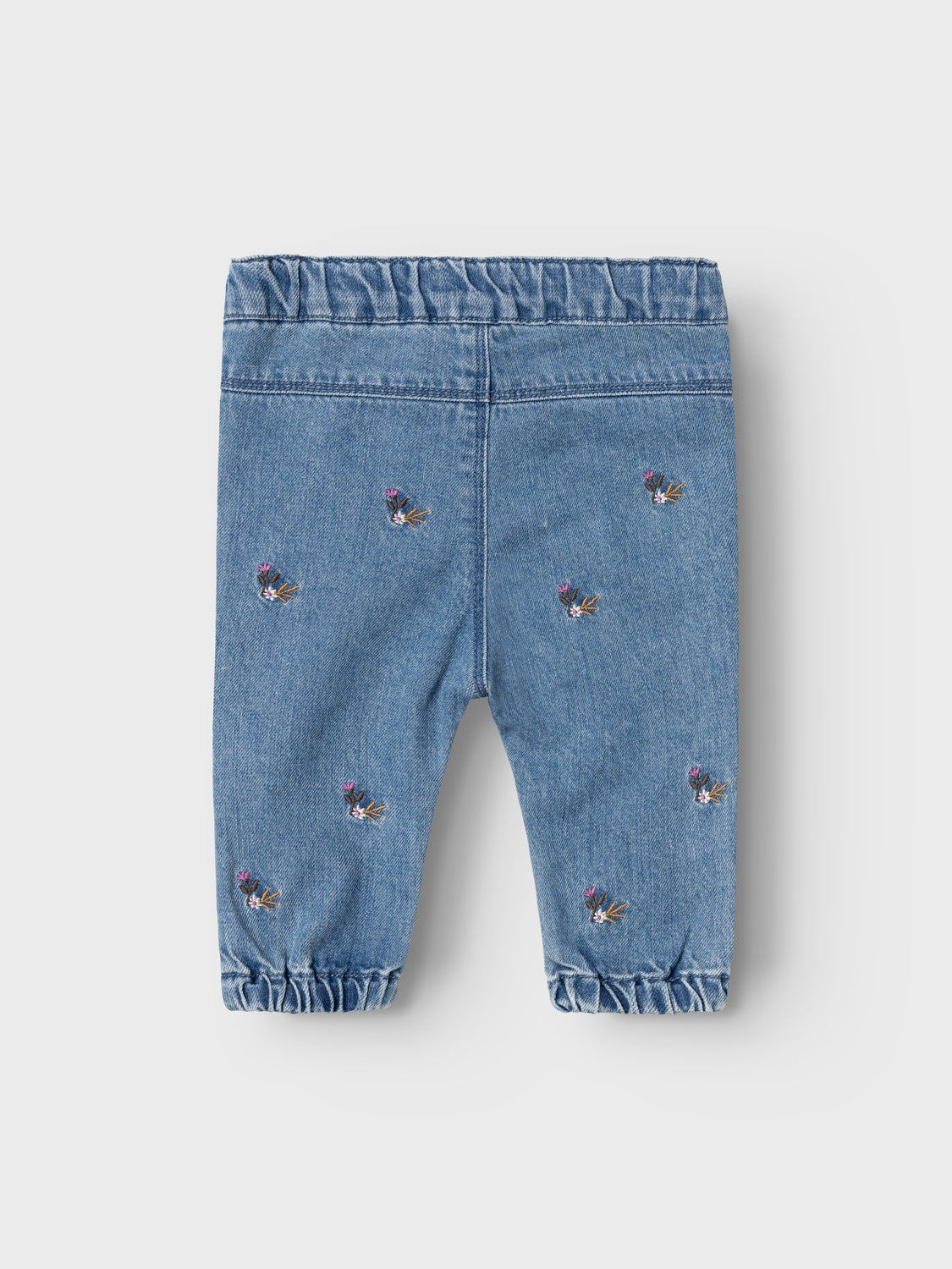 Name it - rose emb jeans - Medium blue denim