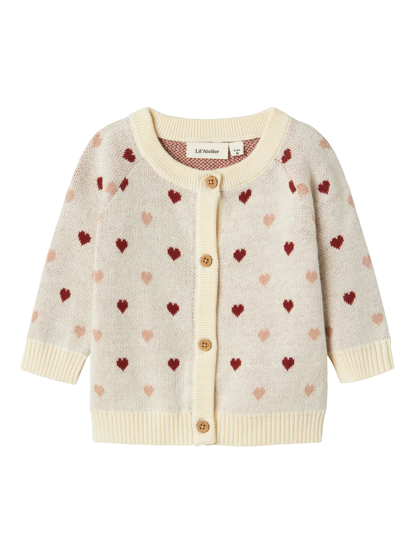 Lil atelier - Saran knit card - Turtledove