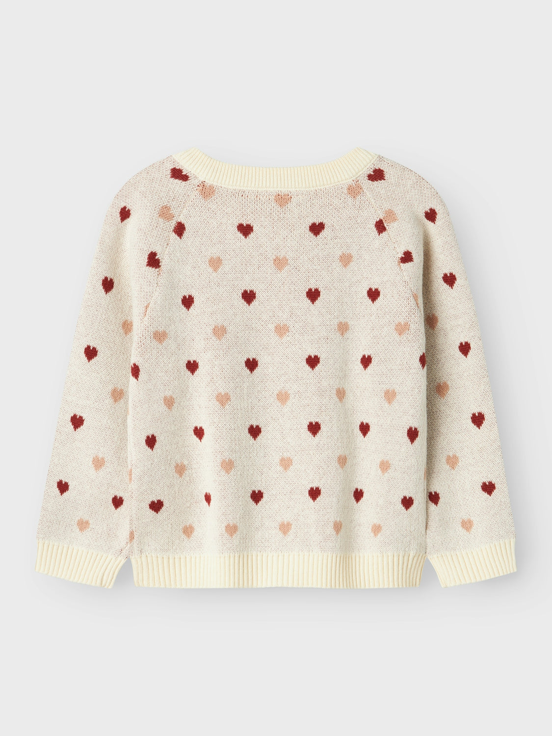 Lil atelier - Knit card heart - Turtledove