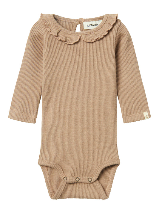 Lil atelier - Sophia romper - Ruby tan