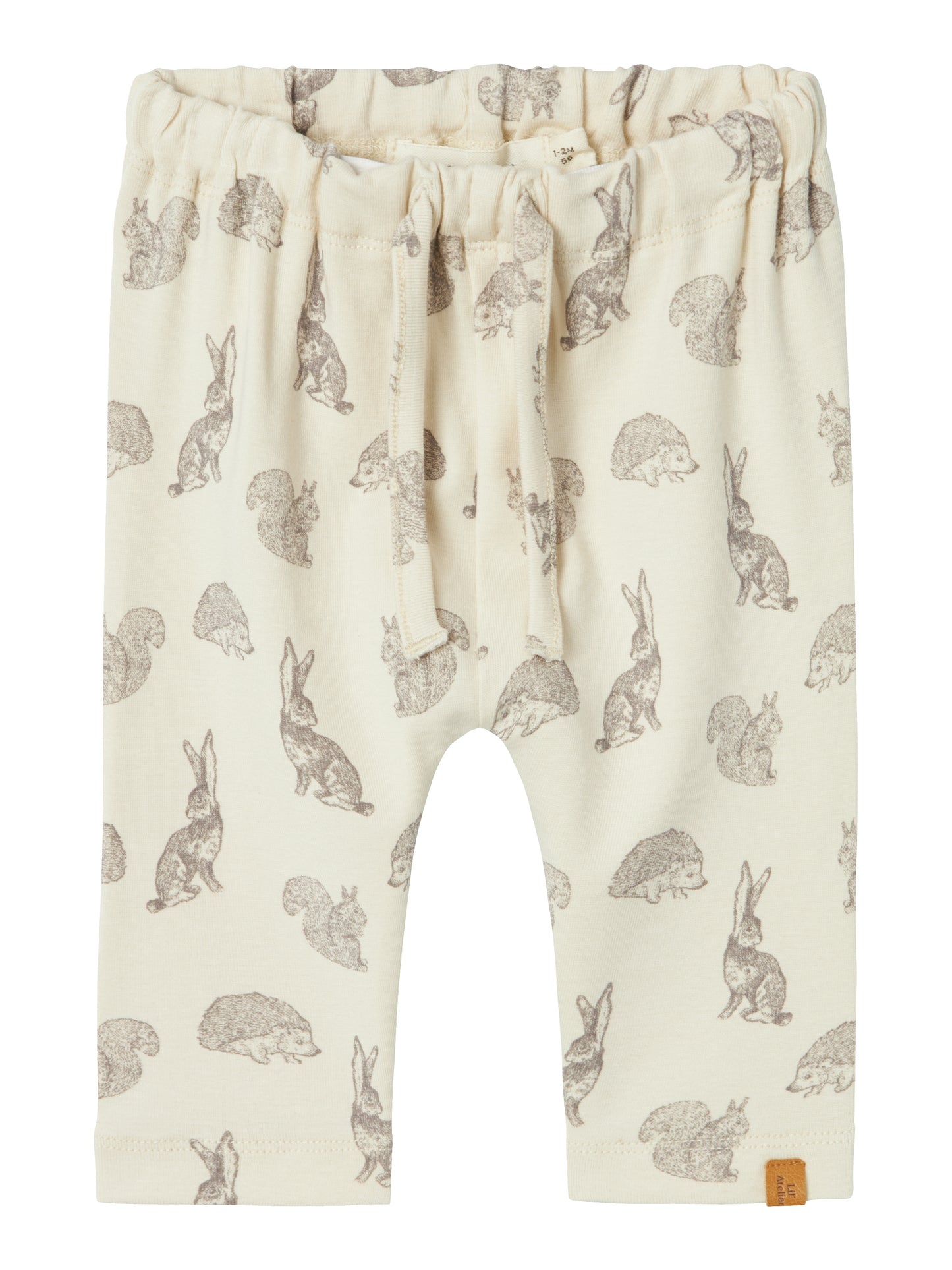 Lil atelier - Loose pants - Turtledove diertjes