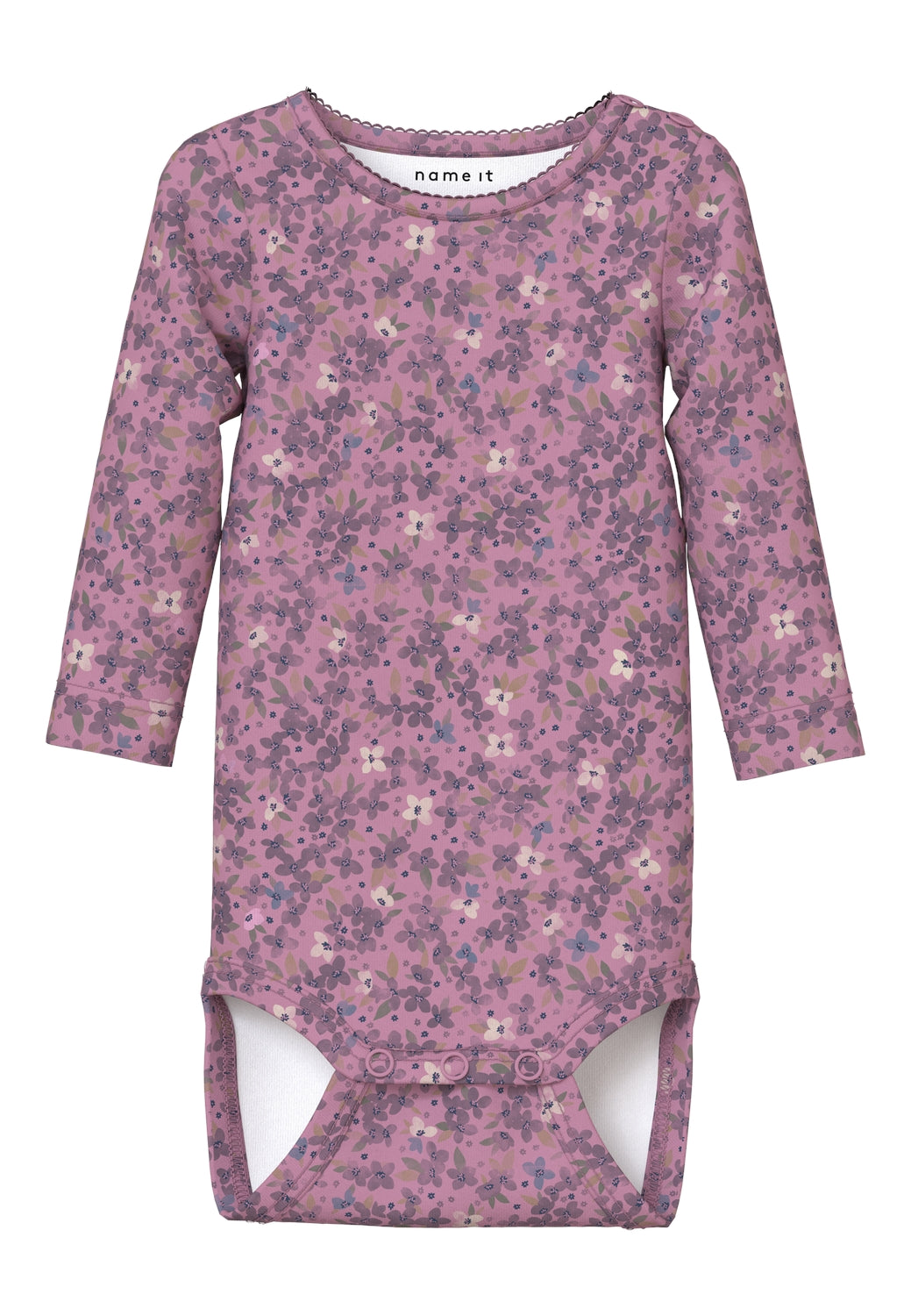 Name it -  Ninne romper - Mauve orchid