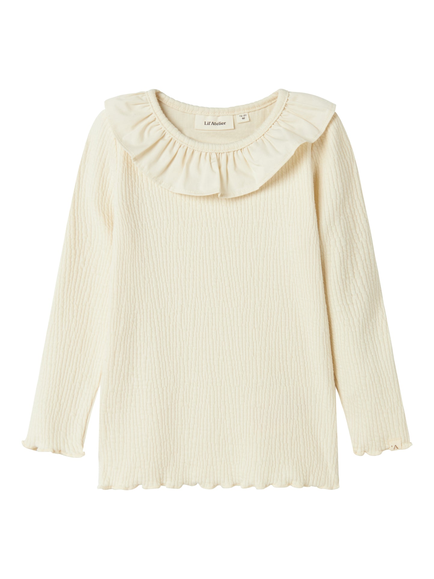 Lil atelier - Line slim top - Birch