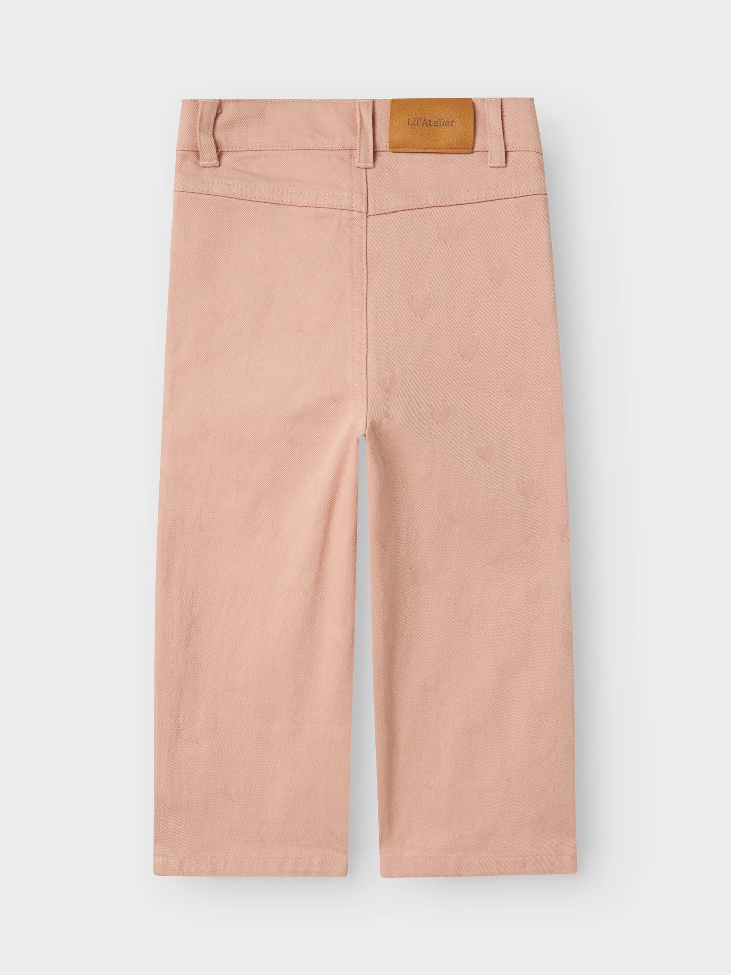 Lil atelier - Lamina wide twill pants - Misty rose
