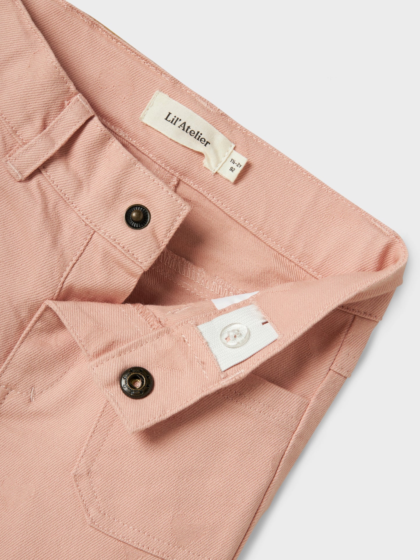 Lil atelier - Lamina wide twill pants - Misty rose
