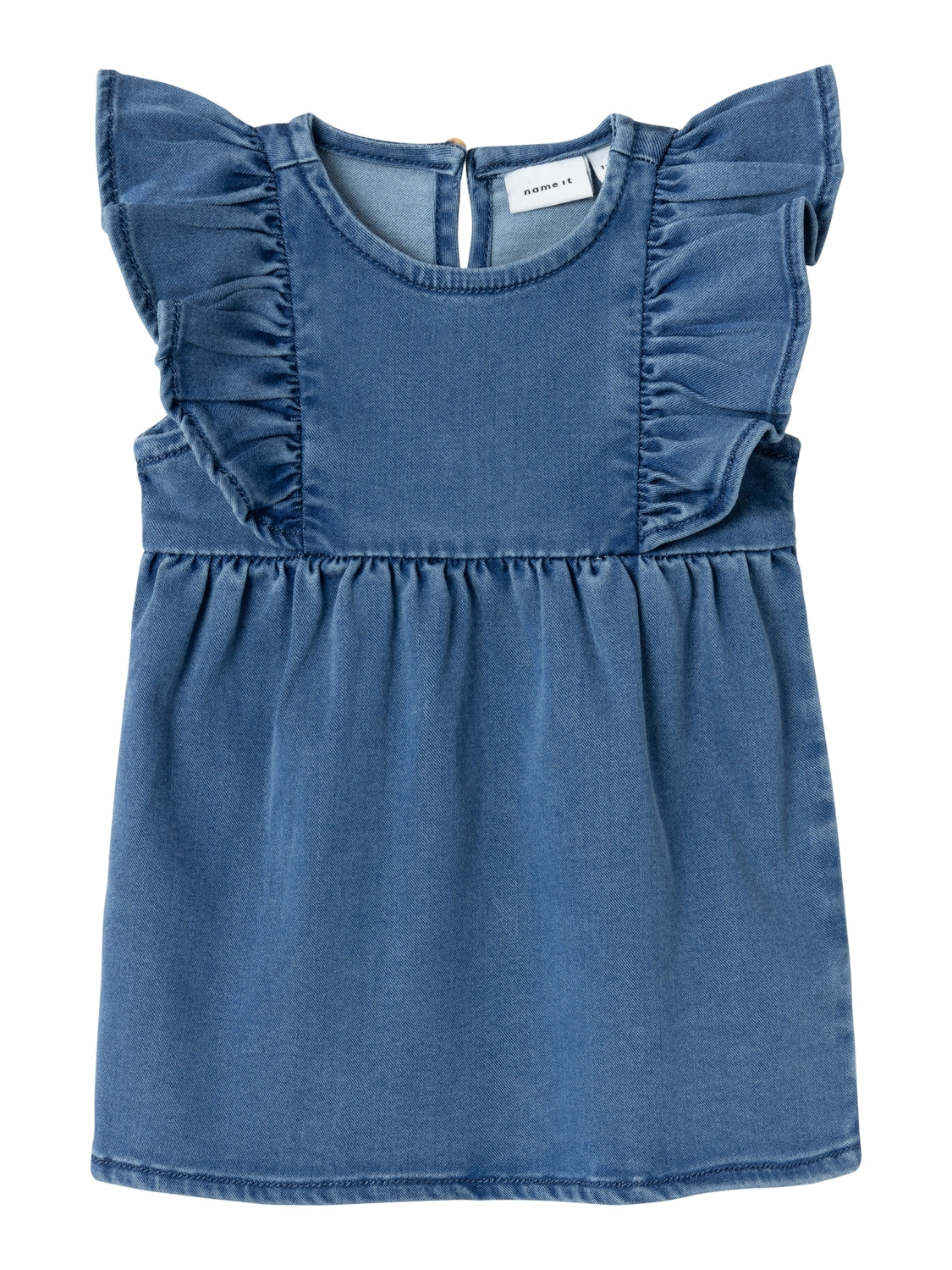 Name it - Lotus dress - Medium blue denim