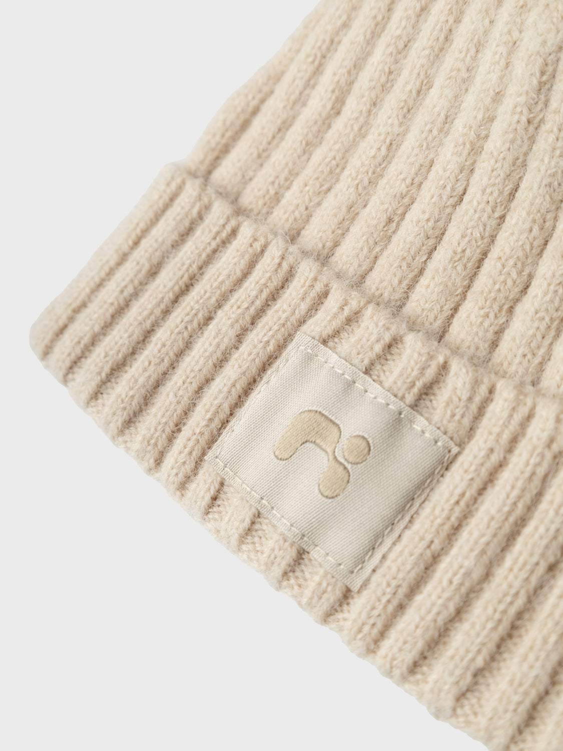 Name it - Knit beanie - Oxford tan