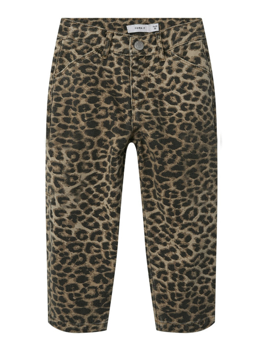 Name it - bella mom pants - leopard