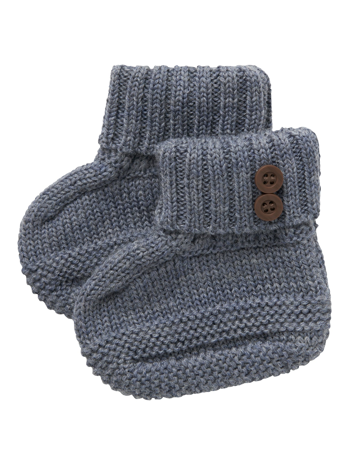 Name it - Wrilla 100% wol slofjes - Folkstone gray
