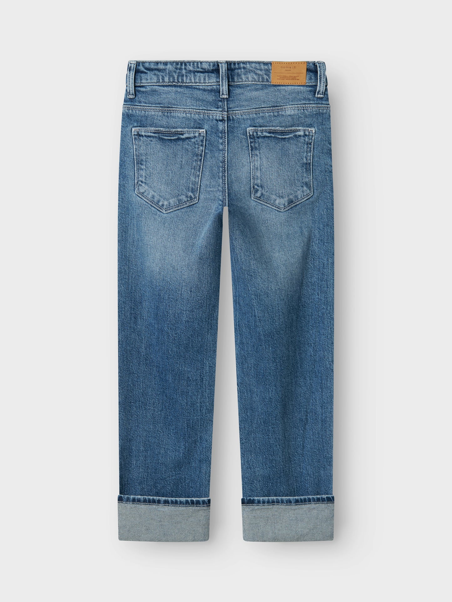 Name it - Rose straight jeans - Medium blue denim