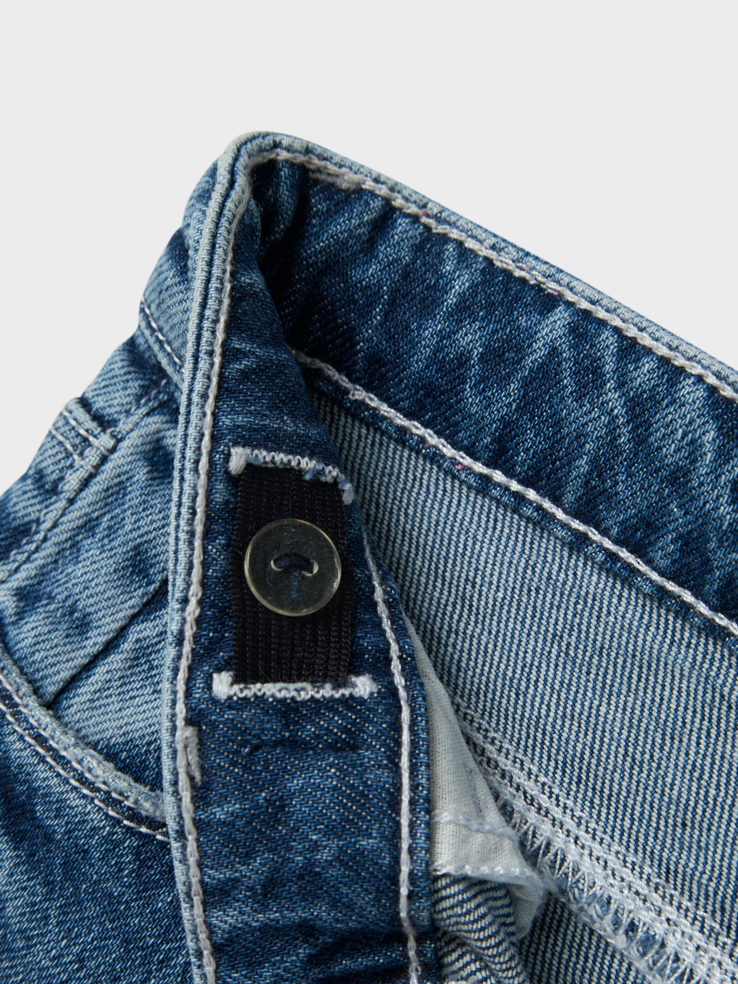 Name it - Rose straight fold jeans - Medium blue denim