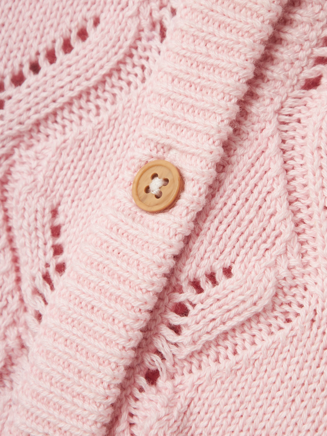 Name it - knitted vest ss - Parfait pink
