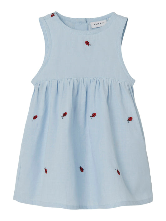 Name it - Ferilla dress ladybug - chambray blue