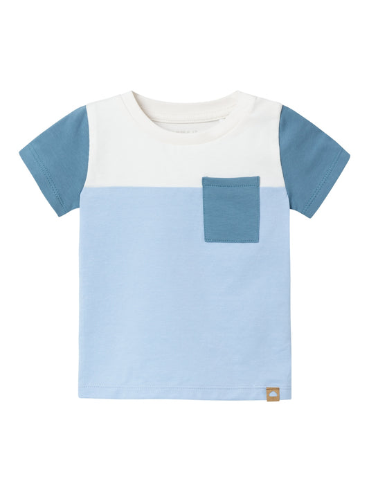Name it - Holin ss top - Chambray Blue