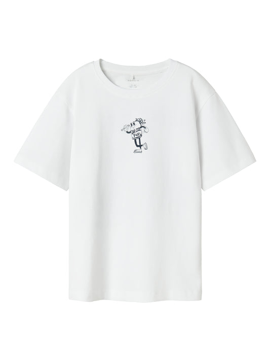 Name it - Habo t-shirt - Bright white