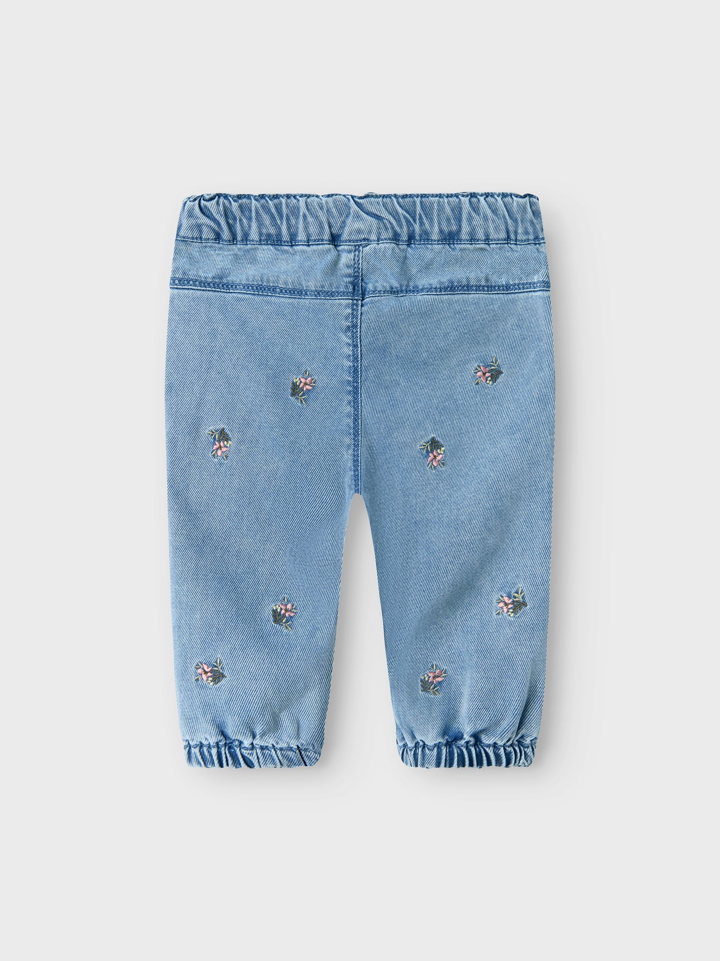 Name it - Rose emb jeans - Light blue denim