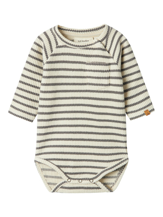 Lil atelier - Romper - Turtledove / pewter