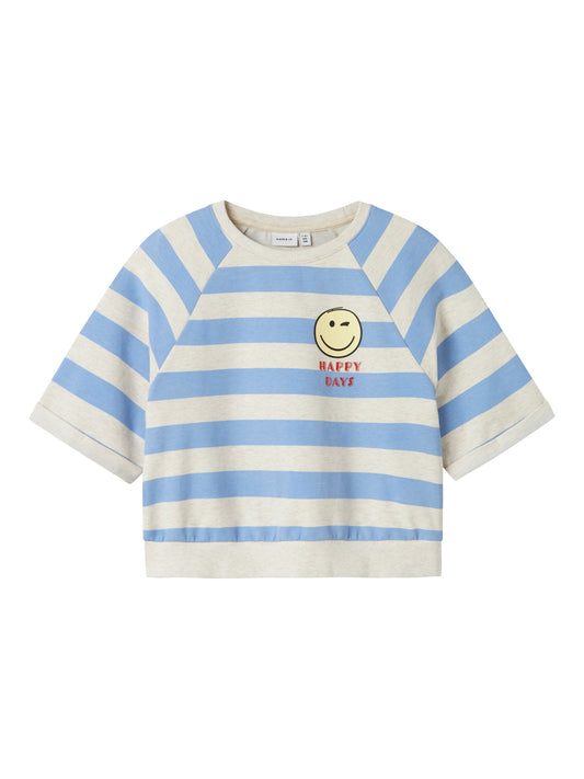 Name it - short sweat shirt - Smiley