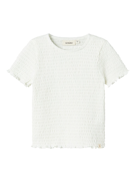 Lil atelier - Jacoba  slim top - Coconut milk