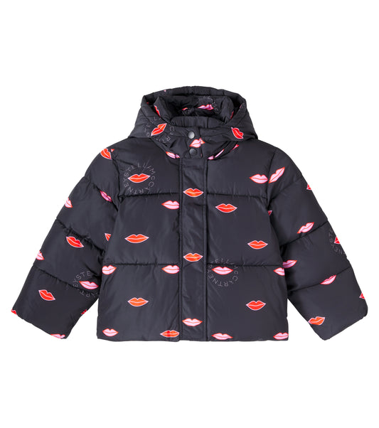 Stella mcCartney kids - Logo lips puffer